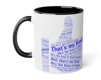 That's My King! - Commemorative Mug - Celebrate Life's Victories with Every Drink