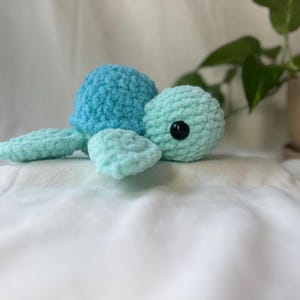 Cute Baby sea turtle plush- perfect for kids, cute/soft for decor and comfort