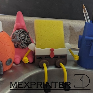Spongebob Patrick Star Squidward House Kitchen Soap