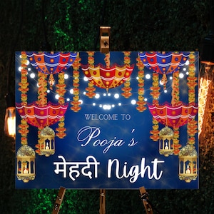 Mehndi Décor Signs as Mehndi Signs, Mehndi Umbrella Décor as Mehndi Décor, Indian Wedding, Mehndi Welcome Signs, Mehndi Décor sign Umbrella