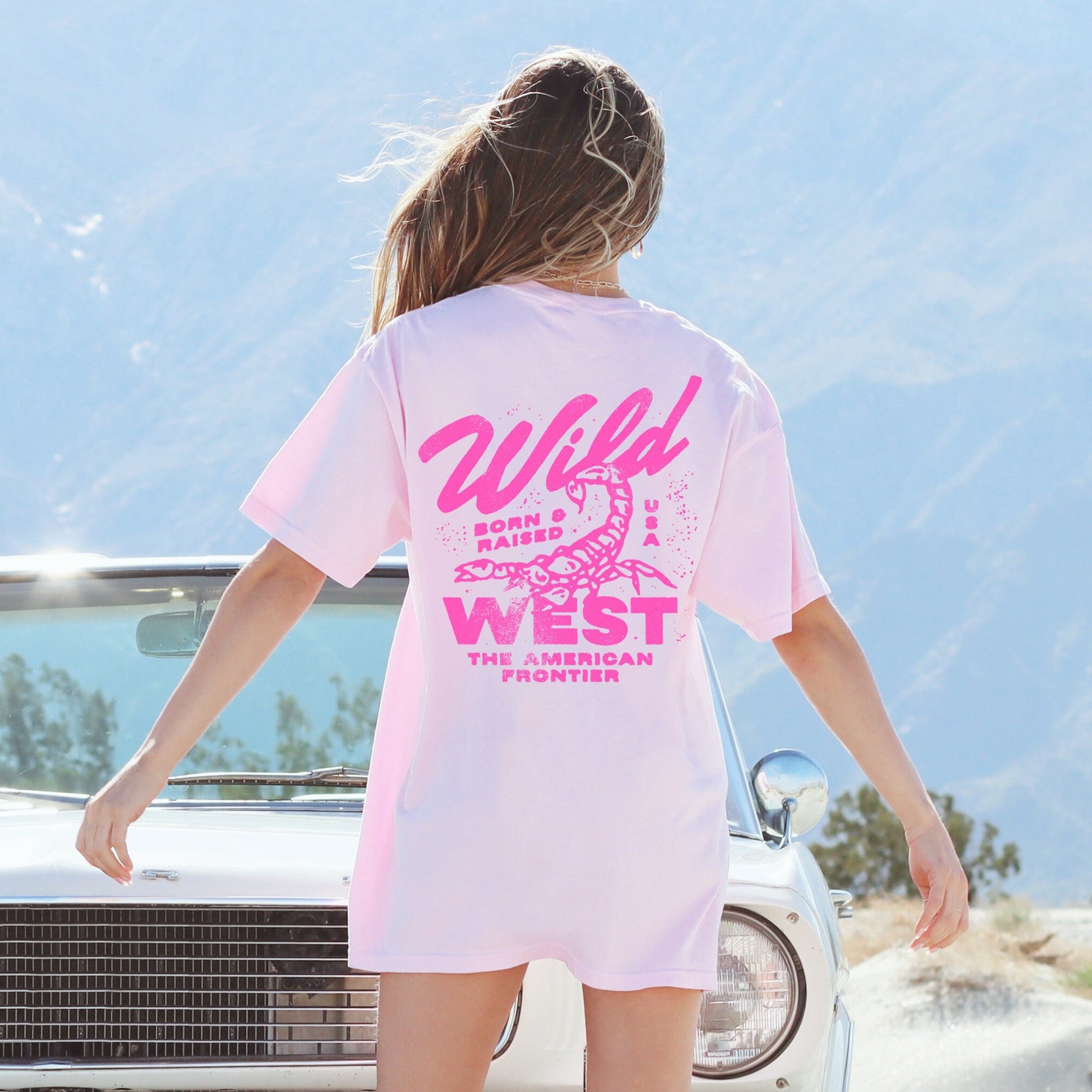 Wild West, Lazy River Organic Graphic Tee main image 0