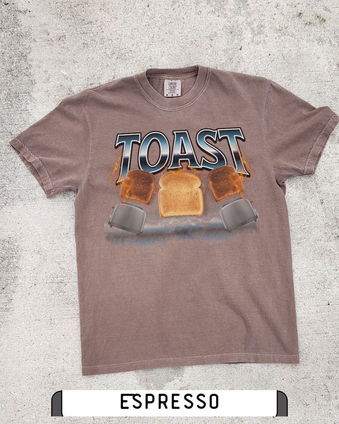 Toast Gift for Boyfriend Bf Him Emo, 2000s Unisex Foodie Shirt, Indie ...