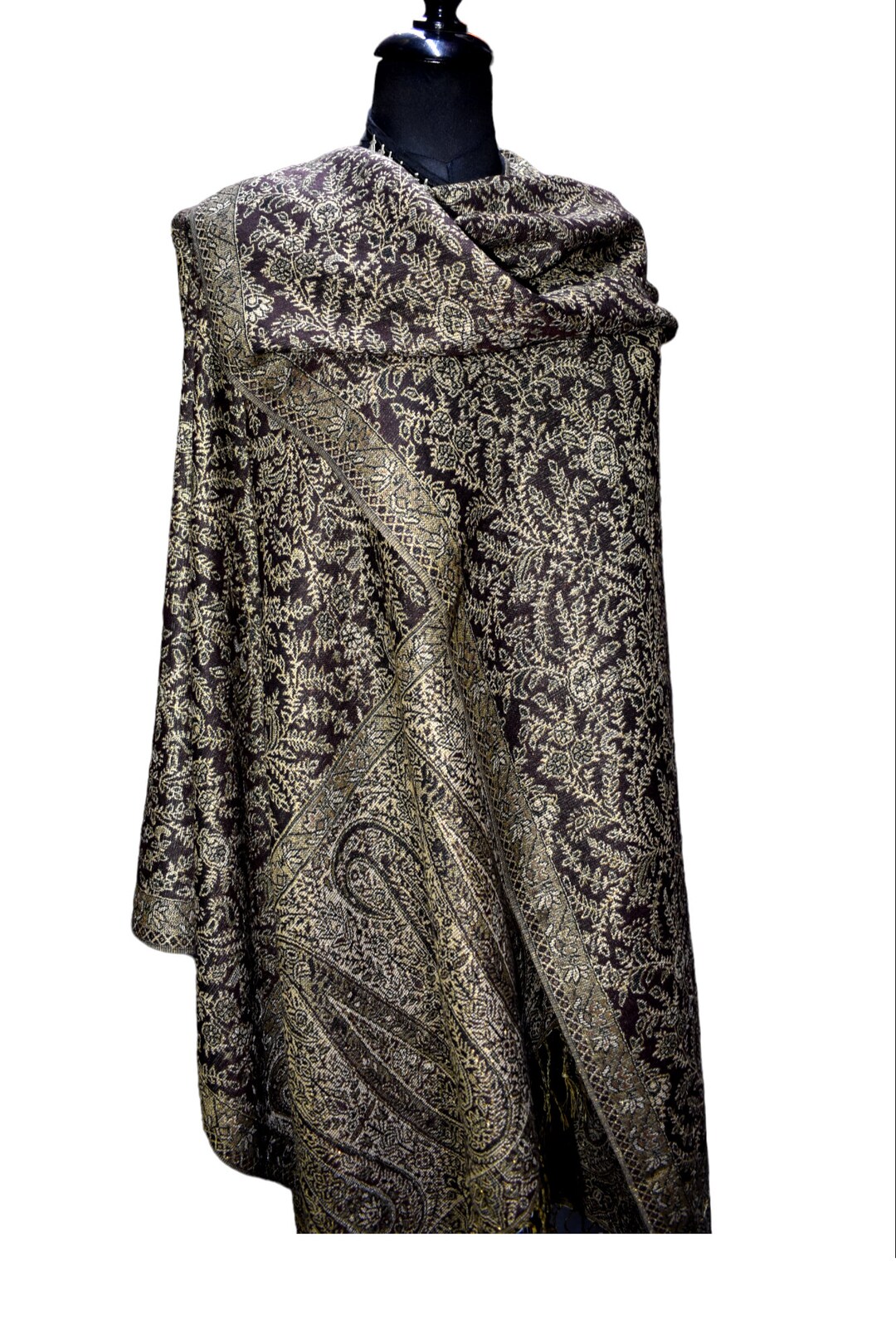 Scialle, Coprispalle, Mantella, Sciarpa Da Donna In Morbida Lana Me - Foto 8