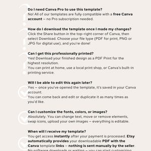 Plantilla editable de Canva para caja de cerillas, regalo DIY para él, arte mural para aniversario de novio imagen 8