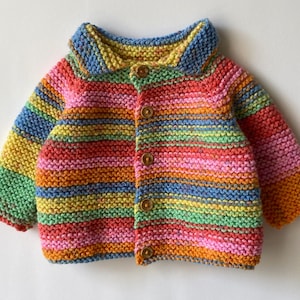 Hand knitted Baby Cardigan