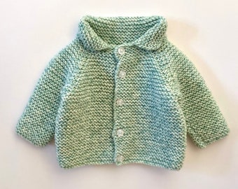 Hand knitted Baby Cardigan