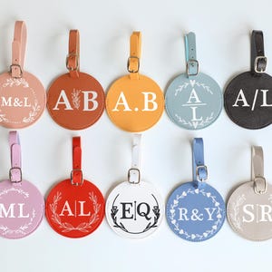 Personalized Luggage Tag, Name Bag Tag Travel Gift for Couples Custom Suitcase Tag Honeymoon  Business Promotional,Party, Wedding favors