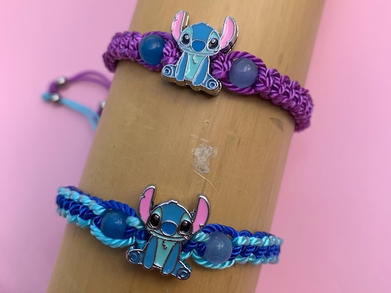 2 Pieces Stitch Bracelet For Girls Lilo And Stitch Gifts Stitch Stuff Costume Daughter Gifts From Mom, Niece Gifts