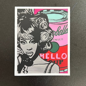 Adesivo Naomi Campbell 1