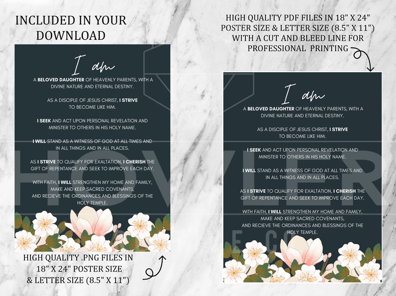 Printable YW Theme Poster - Etsy