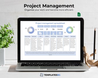 Ultimate Project Management Spreadsheet: Gantt Chart, Priority Matrix, Kanban Board, and more to become an effective Project Manager