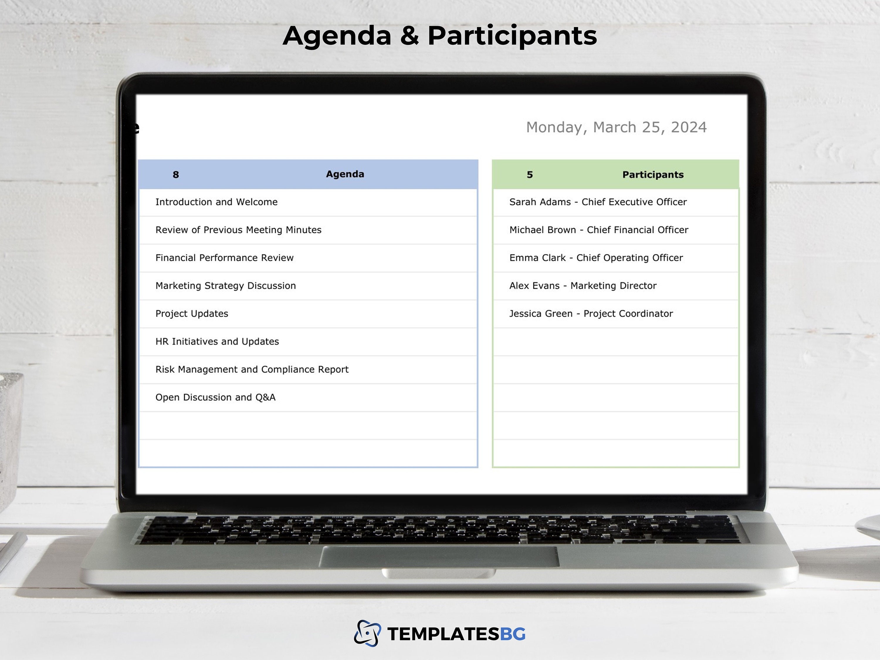Meeting Notes Template: Excel Spreadsheet Template Note Traking ...