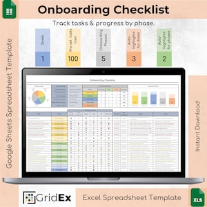 New Hire Onboarding Checklist: HR Spreadsheet Template (Excel & Google Sheets)