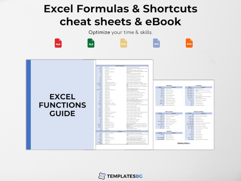 Excel Cheat Sheet & Formulas Guide | Shortcuts, Functions and ...