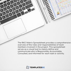 RACI Matrix Google Sheets: Project Management Task Tracker (digital ...