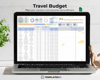 Modèle de budget de voyage : Planificateur de voyage et modèle d’itinéraire (Modèle Excel)