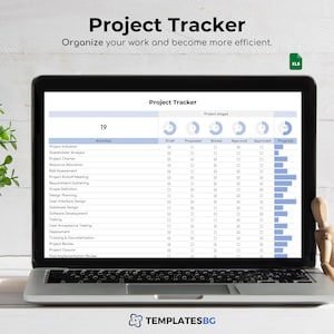 Foglio di calcolo Excel per il monitoraggio dei progetti: gestione delle attività (download digitale)
