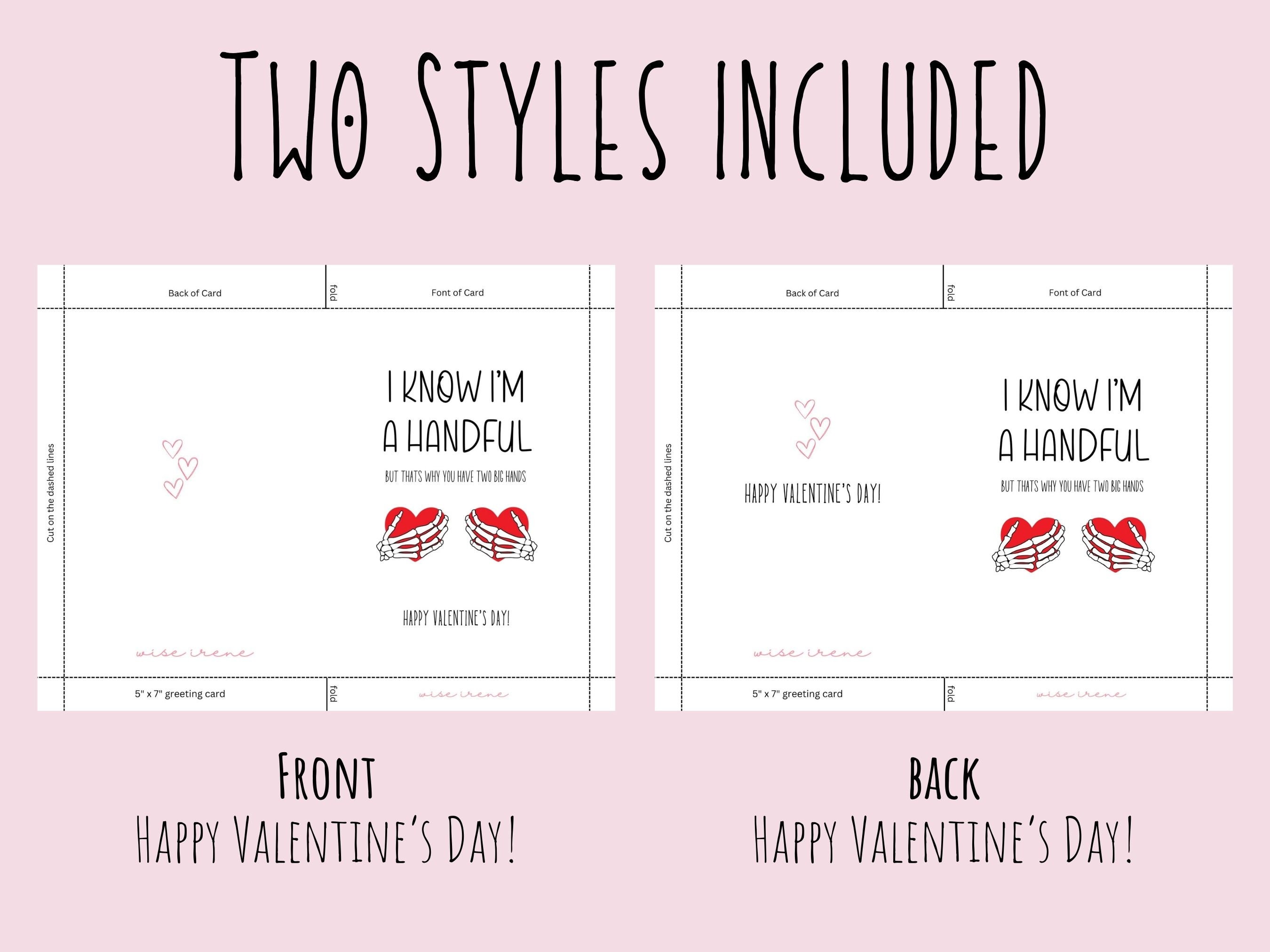 Printable Valentines Day Card, Naughty Valentines Card for Him ...