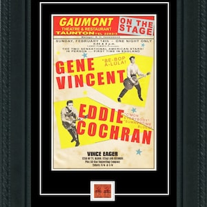 Eddie cochran poster - Etsy 日本