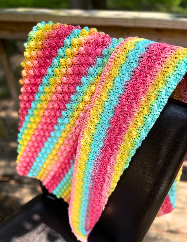 Handmade Crochet Baby Blanket With Customization Options Etsy