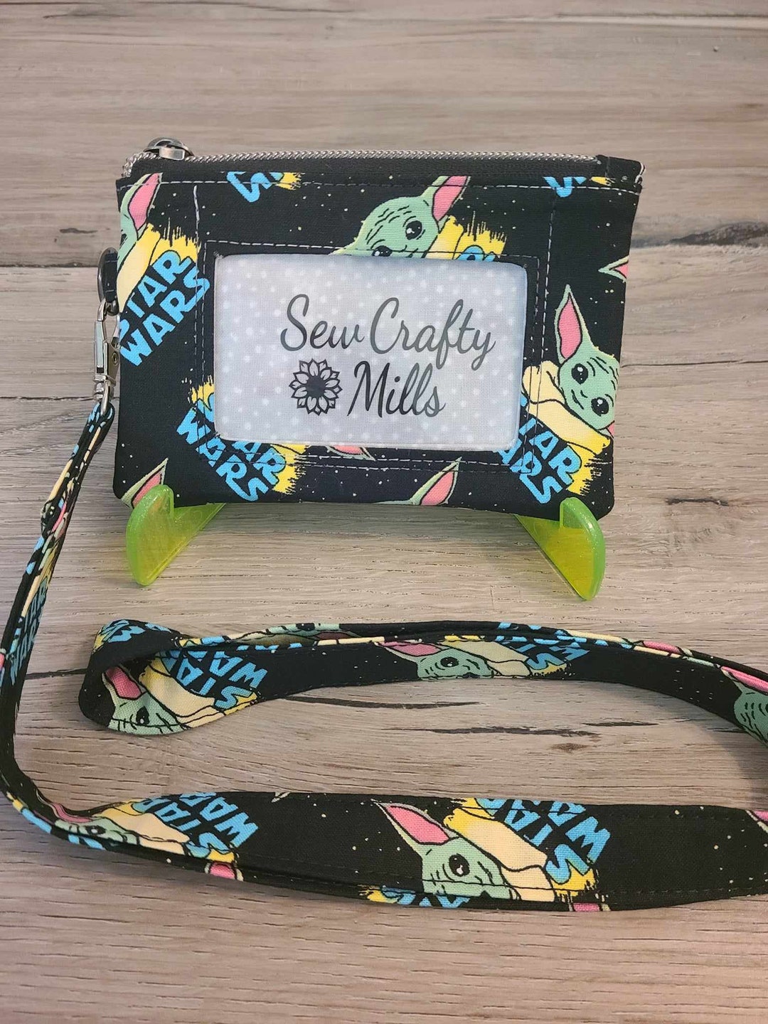 Baby Yoda ID Lanyard Etsy