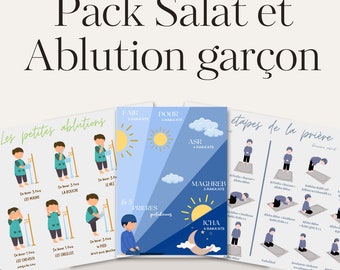 Pack salat et ablution garçon