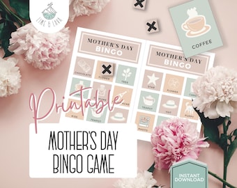 Druckbares Muttertags-Bingo-Spiel