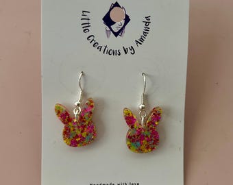 Kolczyki z zajączkiem wielkanocnym