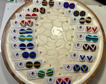 NRL supporter Earrings