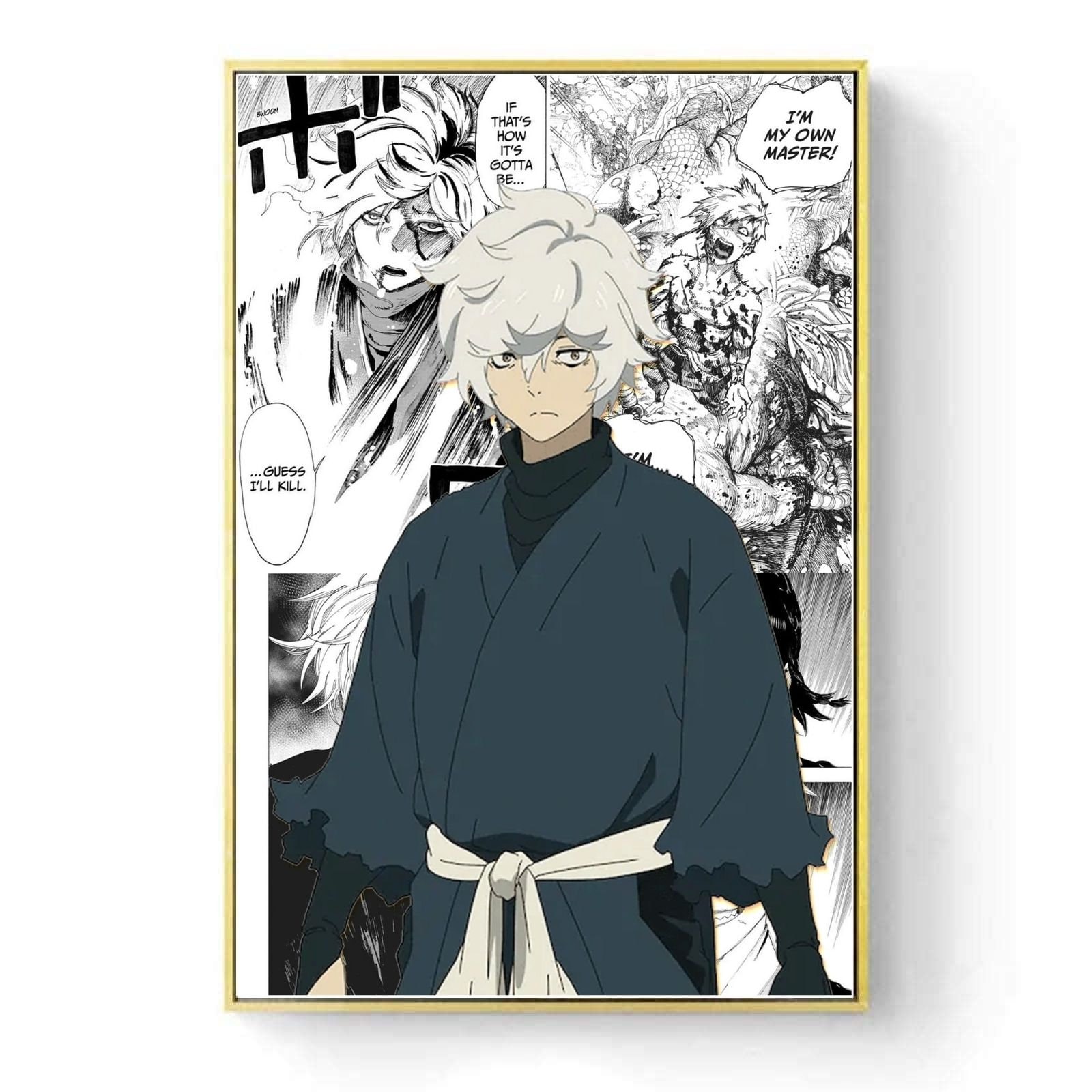 jigokuraku gabimaru Posters Home Decor Wall Scrolls Anime Other 60x90cm H6