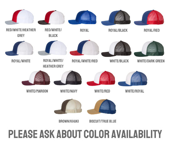 Custom Richardson Hat, Personalized Embroidered Hats, Custom Business ...