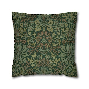 William Morris Throw Pillow: Vibrant Floral Home Decor