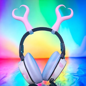 Devil Heart Horns Headset Attachment | 3D Print