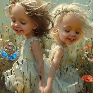 Best Friends Forever - Poster in carta opaca premium - Design artistico di Marina Blue Studio