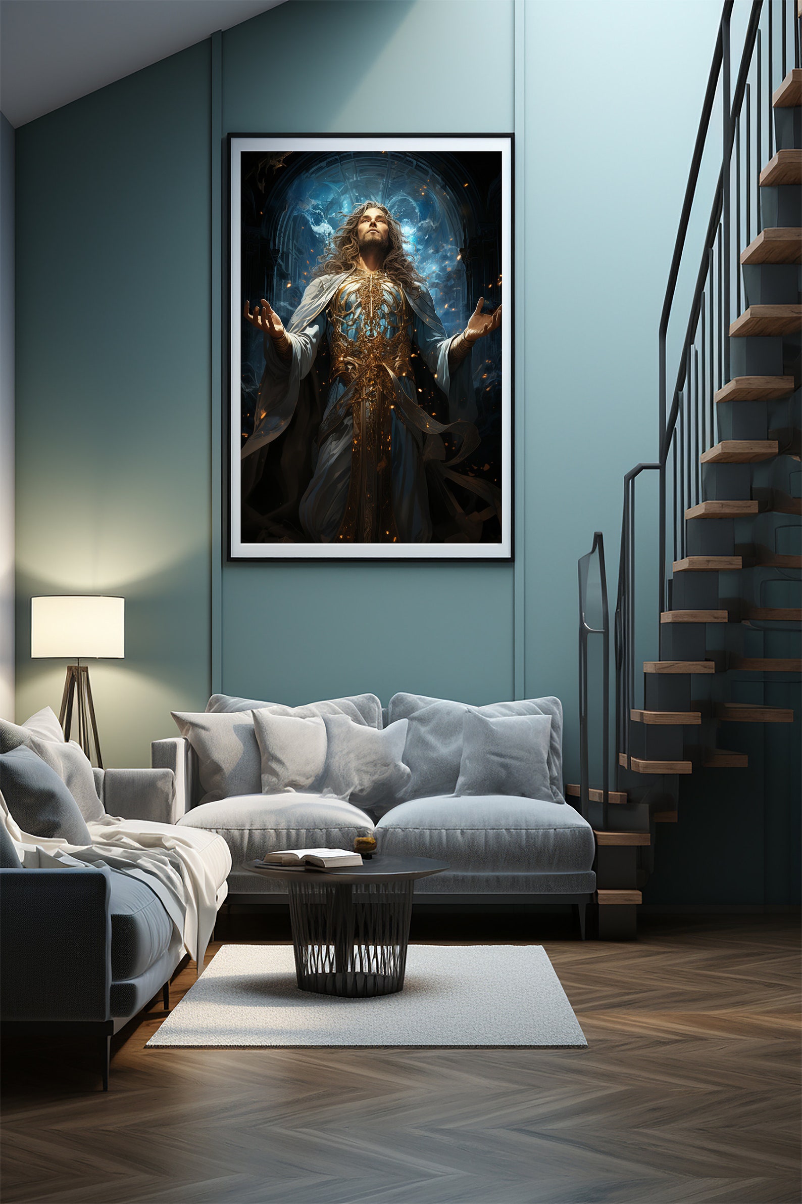 Jesus Printable Art Christ Portrait Wall Art Download - Etsy Canada