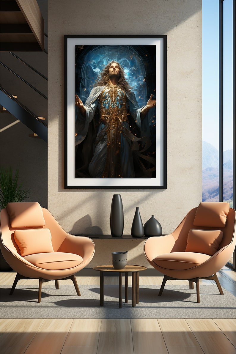 Jesus Printable Art Christ Portrait Wall Art Download - Etsy Canada