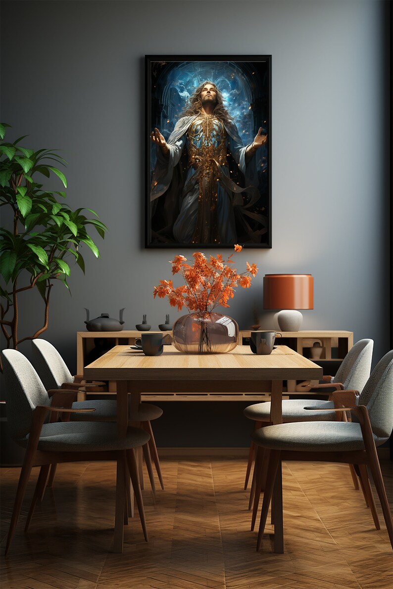 Jesus Printable Art Christ Portrait Wall Art Download - Etsy Canada