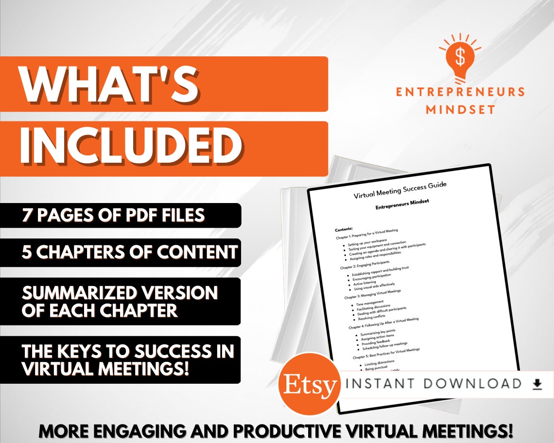 Remote Worker Guide for Virtual Meeting Success, Zoom Meeting Success ...