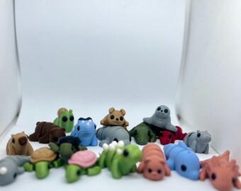 Small Zou 3d Printed Animals - Etsy