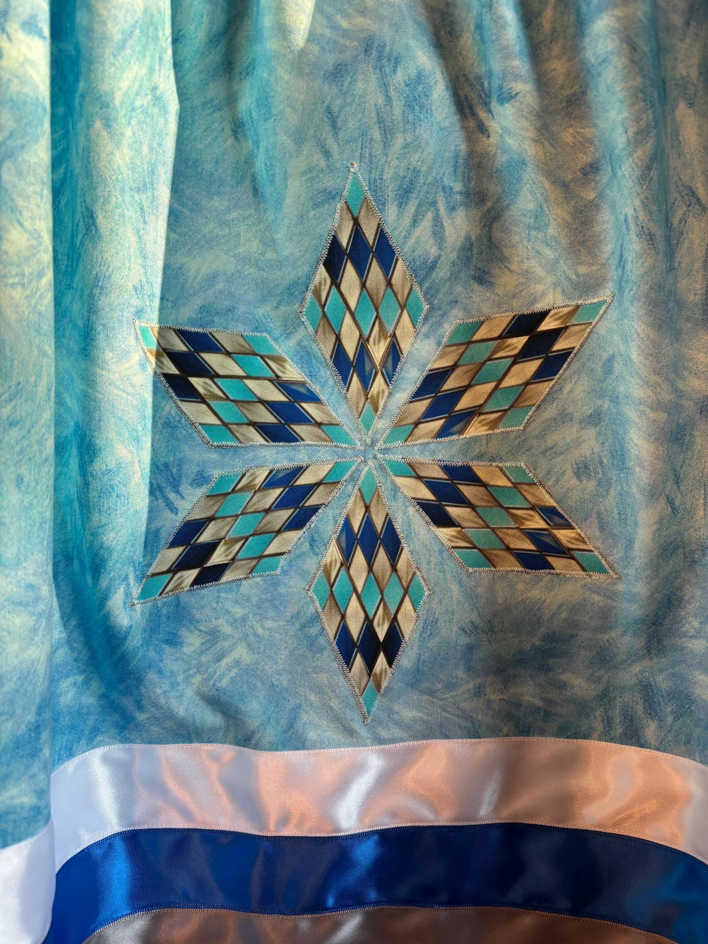 Native American Ribbon Skirt “she’s Dignity” - Etsy
