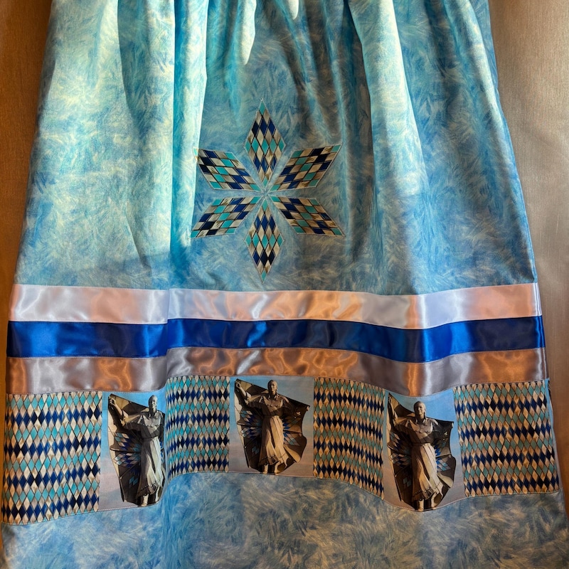 Native American Pattern Ribbon Native American Ribbon Skirts - Etsy