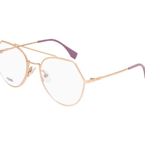FENDI Classic  VIntage Boho Chic Style 53MM Aviator Eyewear Sunglasses