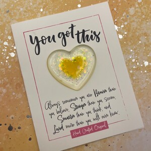 Inspiradoras tarjetas de bolsillo con forma de corazón