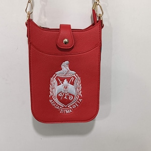 Delta Sigma Theta Crossbody Purse