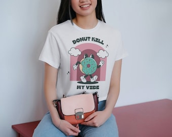 Camiseta de estilo suave unisex, ropa de calle de moda, camiseta gráfica motivacional/inspiradora para mujer