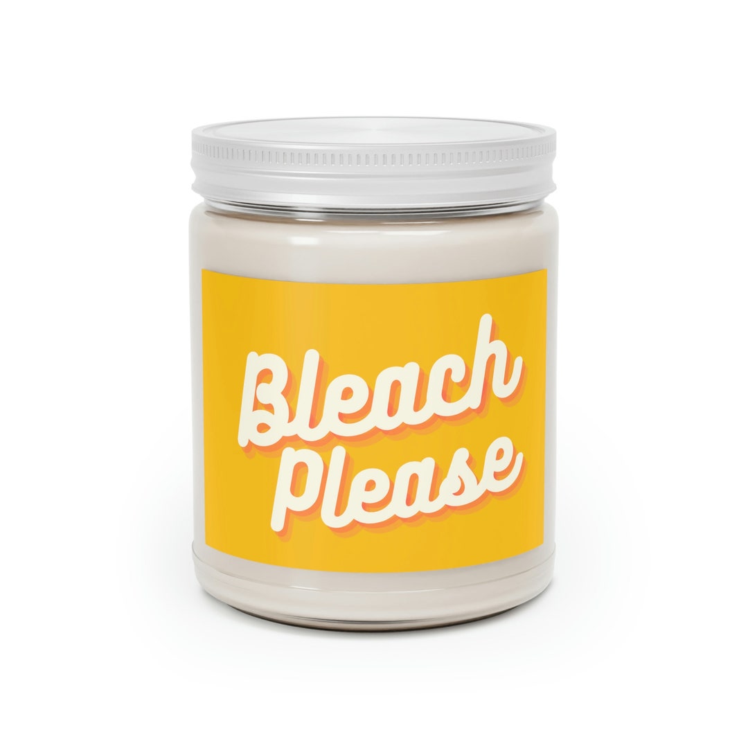 Bleach Please Scented Candle Etsy