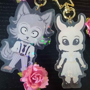 Beast of Stars anime keychain duo