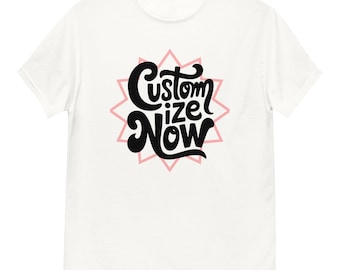 Camiseta personalizada, camiseta personalizable, camiseta unisex