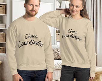 Sudadera de Coordinador del Caos: Suéter divertido para mamá y papá
