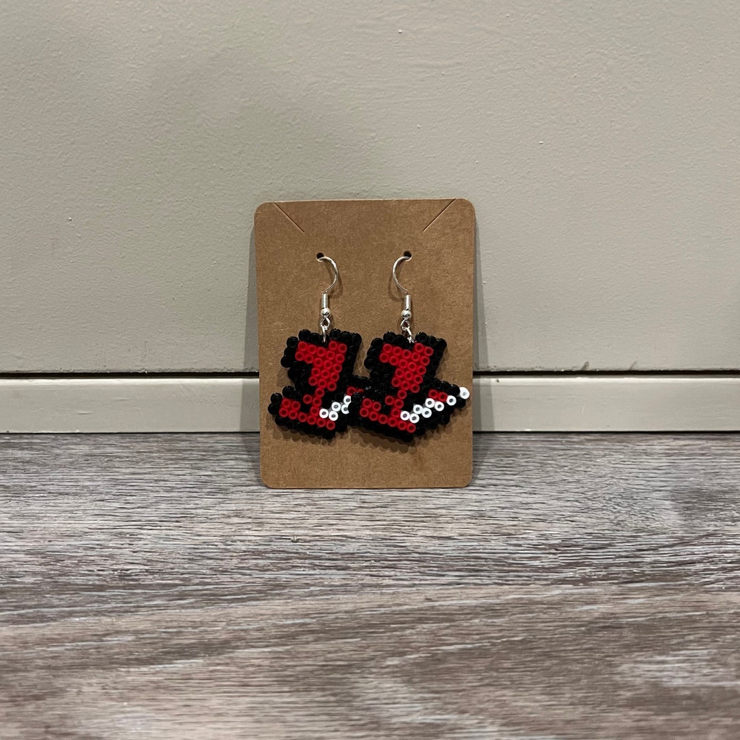 Persona 5 Phantom Thieves Logo Perler Bead Earrings Etsy